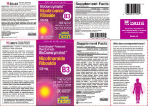 BioCoenzymated Nicotinamide Riboside 125 mg
