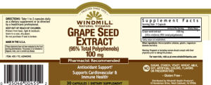 Grape Seed Extract (95% Total Polyphenol