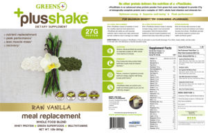 +PlusShake Raw Vanilla