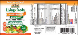 Living Foods Multi-Vitamin