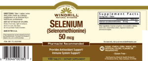 Selenium (Selenomethionine) 50 mcg