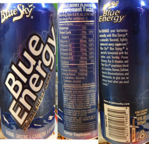Blue Energy Wild Berry Flavor