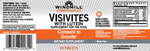 Visivites with Lutein