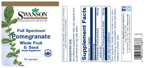 Full Spectrum Pomegranate Whole Fruit & 