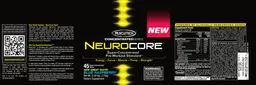 Label for Neurocore Blue Raspberry