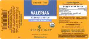 Valerian Alcohol-Free