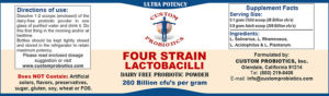 Four Strain Lactobacilli