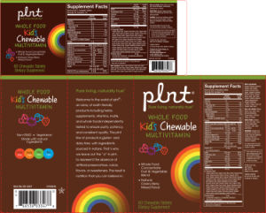 Whole Food Kid's Chewable Multivitamin N