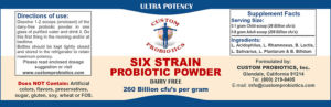 Six Strain Probiotic Powder