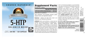 Serene Science 5-HTP 200 mg
