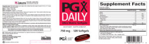 PGX Daily Ultra Matrix Softgels 750 mg