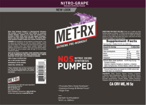 N.O.S. Nitric Oxide Synthesis Pumped Nit
