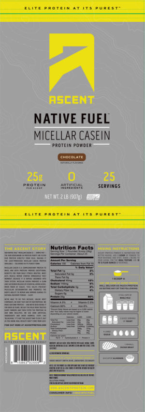 Native Fuel Micellar Casein Chocolate