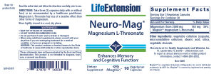 Neuro-Mag Magnesium L-Threonate