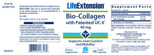 Bio-Collagen with Patented UC-II 40 mg