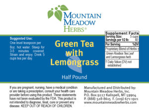 Green Tea with Lemongrass
