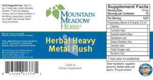 Herbal Heavy Metal Flush