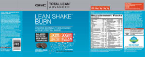 Lean Shake Burn Cookies & Cream