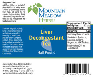 Liver Decongestant Tea