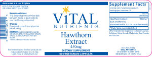 Hawthorn Extract 450 mg