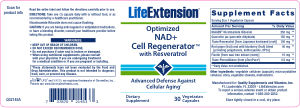 Optimized NAD+ Cell Regenerator with Res