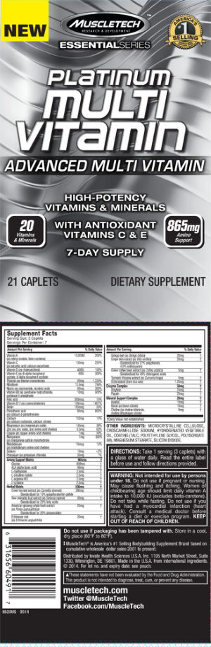 Platinum Multi Vitamin