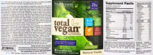 Total Vegan Natural Vanilla