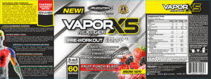 VaporX5 Next Gen Fruit Punch Blast