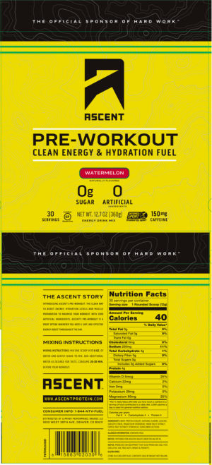 Pre-Workout Watermelon