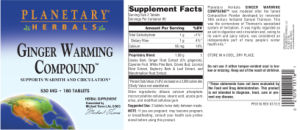 Ginger Warming Compound
