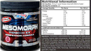 Mesomorph Version 2.0 Tropical Punch Fla