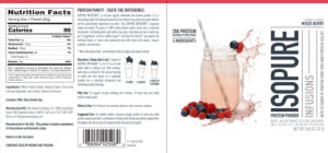 ISOPURE INFUSIONS Mixed Berry