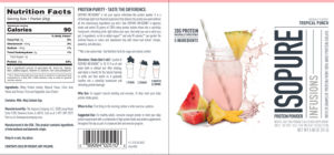 ISOPURE INFUSIONS Tropical Punch