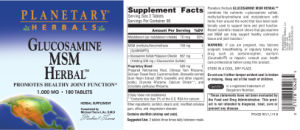 Glucosamine MSM Herbal