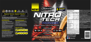 NITRO TECH Power Triple Chocolate Suprem