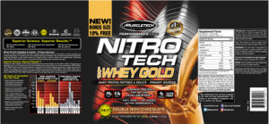 NITRO TECH 100% Whey Gold Double Rich Ch