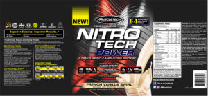 NITRO TECH Power French Vanilla Swirl