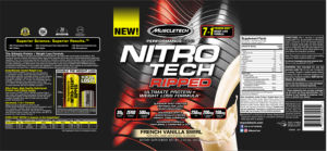 NITRO TECH Ripped French Vanilla Swirl