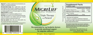 MigreLief Triple Therapy with Puracol