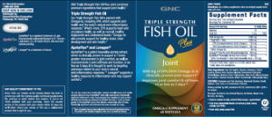 Triple Strength Fish Oil plus Joint