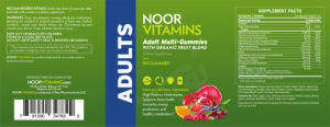 Adult Multi-Gummies with Organic Fruit B