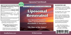 Liposomal Resveratrol