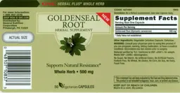 Label for Goldenseal Root