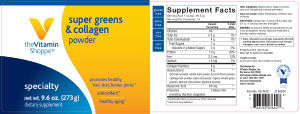 Super Greens & Collagen Powder