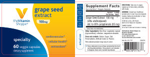 Grape Seed Extract 100 mg
