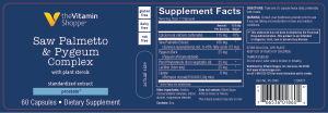Saw Palmetto & Pygeum Complex