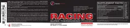 Label for Racing Fruit Punch