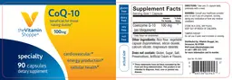 Label for CoQ-10 100 mg