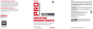 Creatine Monohydrate 5000 mg Unflavored