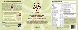 Label for Complete Whole Food Health Optimizer Natural Flavor